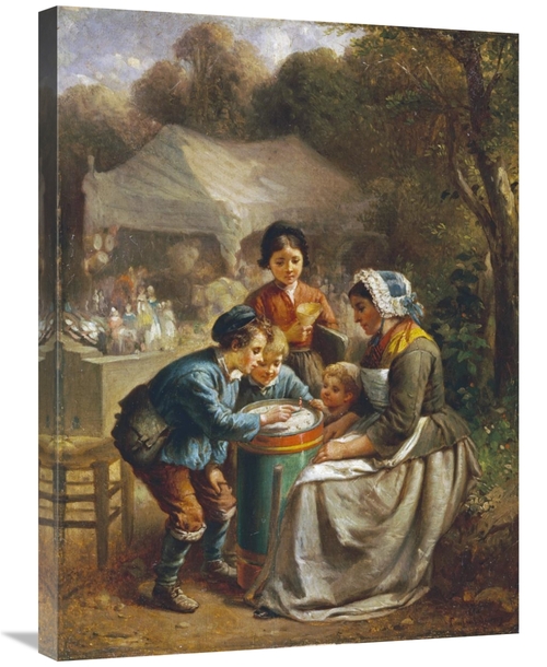 Global Gallery GCS-267924-30-142 30 in. The Toy Seller Art Print - Fra