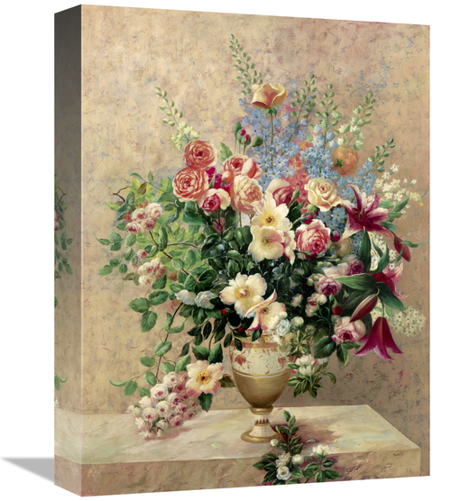 Global Gallery GCS-125797-1216-142 12 x 16 in. Morning Blossoms Art Pr