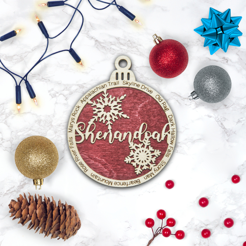 Shenandoah National Park Christmas Ornament