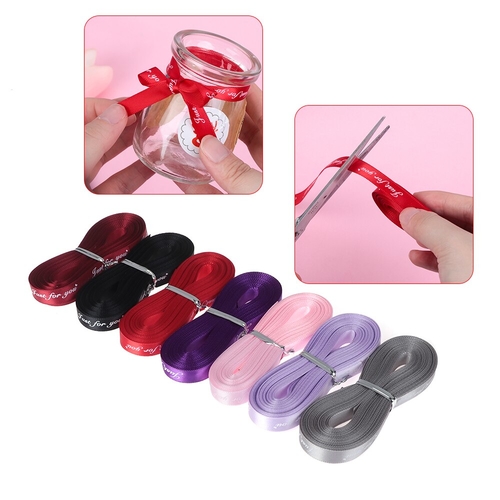 10 Yard 10mm Romantic Silk Satin Ribbon Printed"