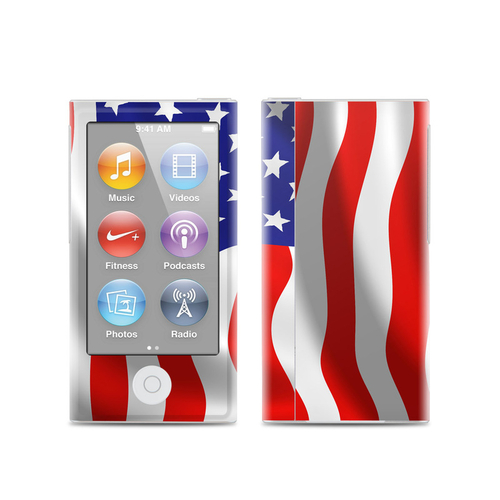 DecalGirl IPN7-FLAG-USA Apple iPod Nano 7G Skin - USA Flag