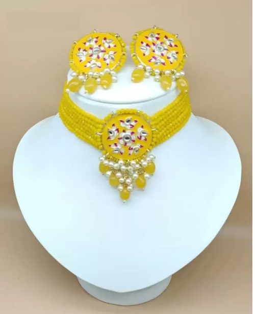 Alloy Gold-plated YELLOW Gold Jewel Set