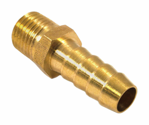 Forney Industries 1892637 Brass Air Hose, End 0.25 in. Male NPT x 