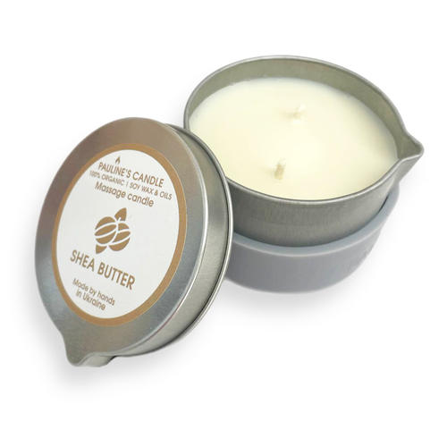 Massage spa candle Shea butter 100 ml.