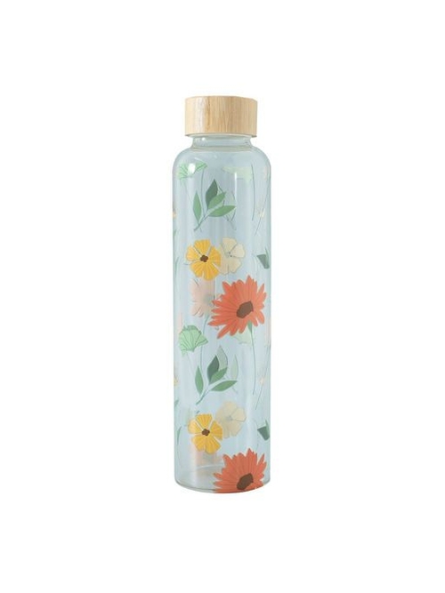 Bottle Multi Flower Print