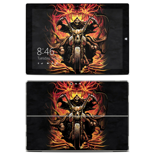 DecalGirl MSP3-GRIMRIDER Microsoft Surface Pro 3 Skin - Grim Rider