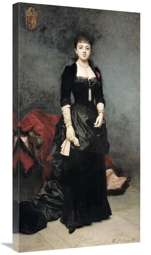 Global Gallery GCS-278323-36-142 36 in. Duchess of Berwick & Alba Art 