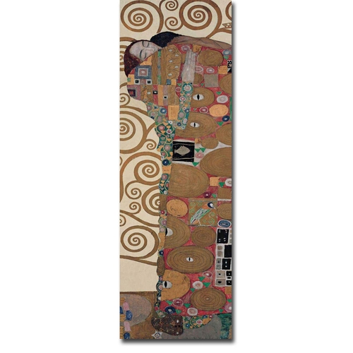 Artistic Home Gallery 16487563TG Fulfillment by Gustave Klimt Premium 