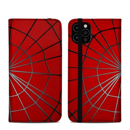 DecalGirl A12PFC-WEB Apple iPhone 12 Pro Folio Case - Webslinger