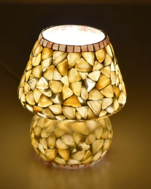 Modern Mosaic Table Top Lamp