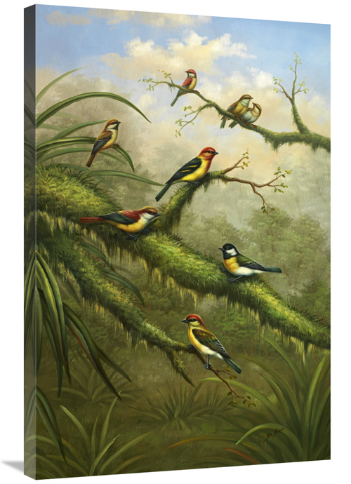Global Gallery GCS-132523-2436-142 24 x 36 in. Afternoon Gathering I A