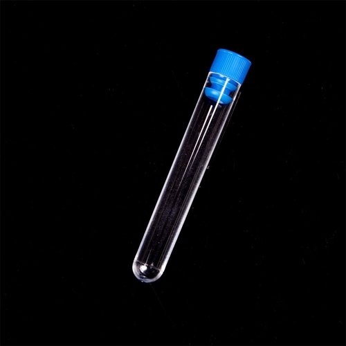 10pcs 12*75mm plastic Test Tubes Rimless Pyrex