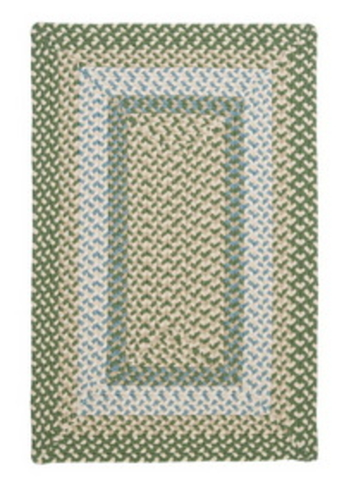 Colonial Mills Rug MG19R024X144R Montego - Lily Pad Green 2 ft. x 12 f