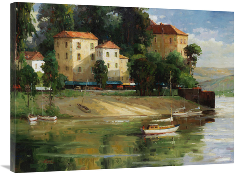 Global Gallery GCS-132434-3040-142 30 x 40 in. Tranquil Shore Art Prin