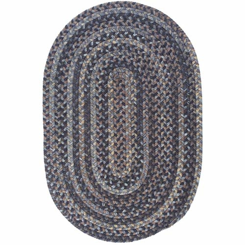 Colonial Mills Rug OH98R084X108 Oak Harbour - Graphite 7 ft. x 9 ft. B