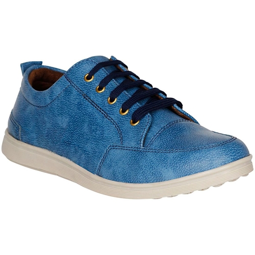 Generic Men Blue Color Synthetic Leather Material 