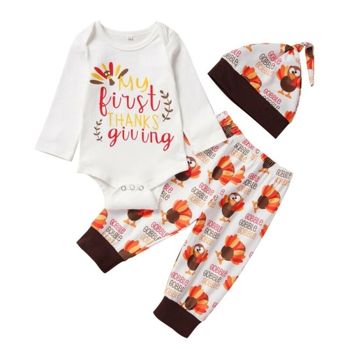 Autumn Children Set For Newborn Infant Baby Girl