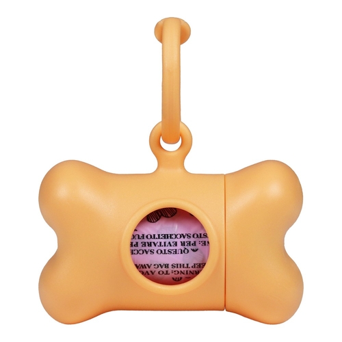 Pet Bag Dispenser United Pets Bon Ton Nano Classic Dog Orange Recycled