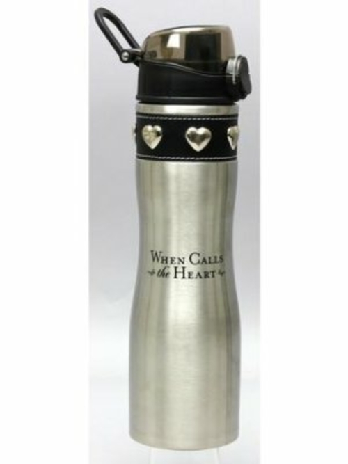 Edify Films 152872 24 oz Water Bottle - When Calls The Heart, Silv