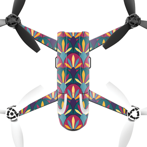 MightySkins PABEBOP2-2Bold Tile Skin Decal Wrap for Parrot Bebop 2 Qua