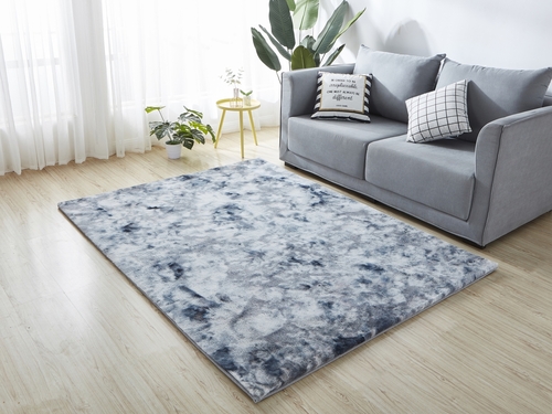 Amazing Rugs RSRTDGR1219-57 5 ft. 3 in. x 7 ft. 6 in. Lily Luxury Gray