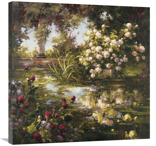 Global Gallery GCS-123272-3030-142 30 x 30 in. Juliets Garden III Art 