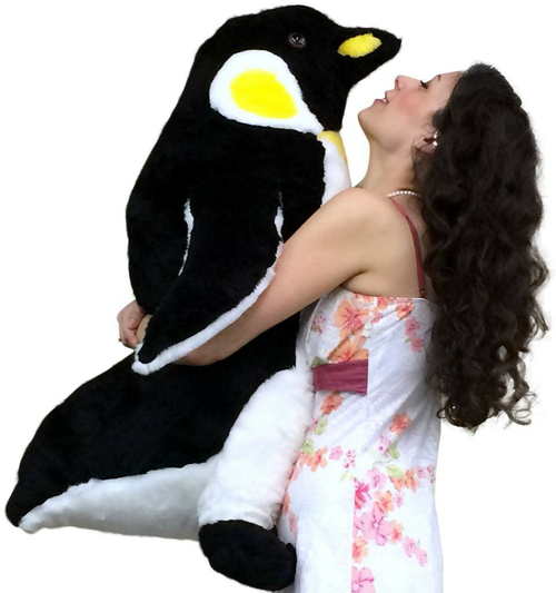 American Made Giant Stuffed Penguin 30 Inches 76 cm Big Soft Stuffed
