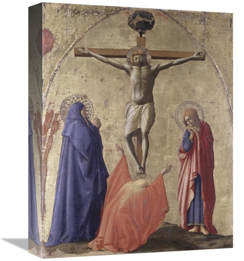 Global Gallery GCS-278410-16-142 16 in. Crucifixion Art Print - Masacc