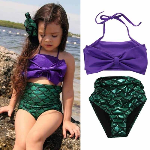 Girls Cute Infant Kids Baby Bikini Suit 2PCS