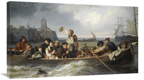 Global Gallery GCS-267534-36-142 36 in. Emigration to America Art Prin
