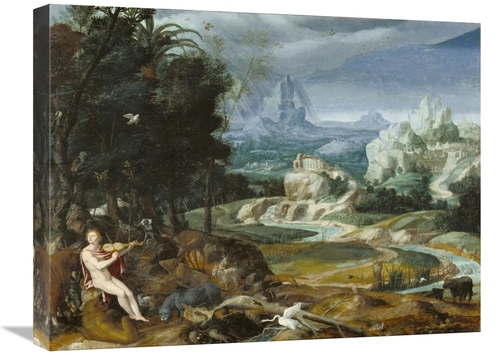 Global Gallery GCS-460002-1824-142 18 x 24 in. Landscape with Orpheus 
