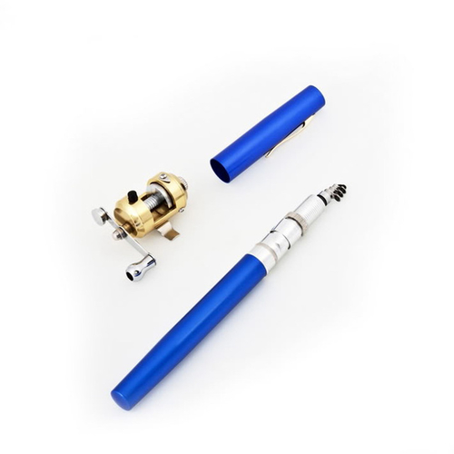 95cm Mini Camping Travel Fish Pen Fishing Rod Pole