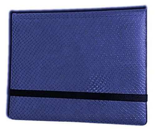 Legion Supplies LGNBN8DHU 2 x 4 Binder-Dragon Hide, Blue - 8 Pocke