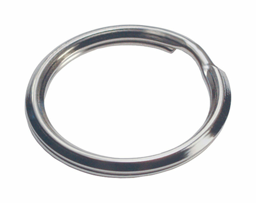 Hillman 5936612 Tempered Split Steel Rings Cable Key, Silver - Pac