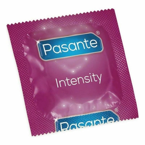 Condoms Pasante Intensity 19 cm 54 mm (3 pcs)