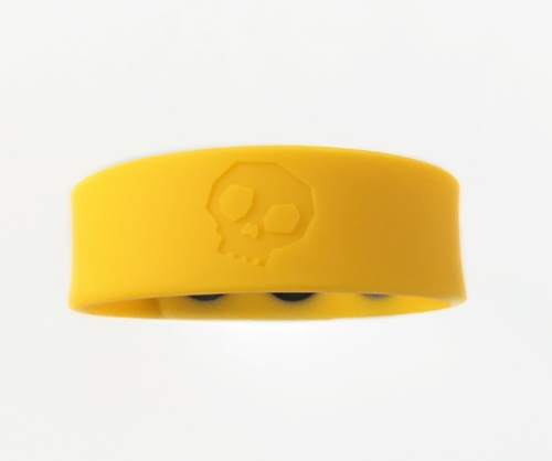 Boneyard Silicone Cock Strap 3 - Snap Ring - Yellow