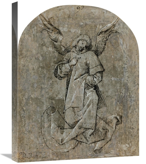 Global Gallery GCS-456087-2024-142 20 x 24 in. Study of an Angel Art P