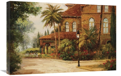 Global Gallery GCS-457696-2030-142 20 x 30 in. Hacienda de Santiago - 