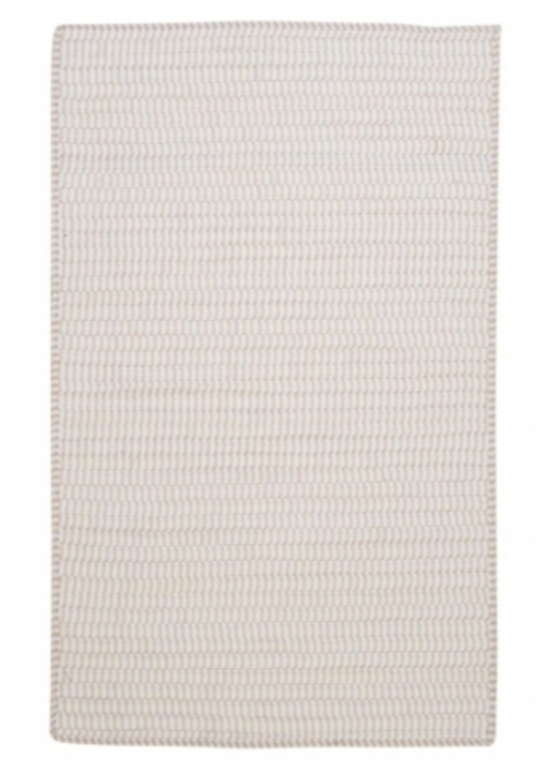 Colonial Mills Rug TK10R024X096B Ticking Stripe- Canvas 2 ft. x 8 ft. 