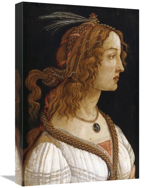 Global Gallery GCS-276810-22-142 22 in. Portrait of a Young Woman Art 
