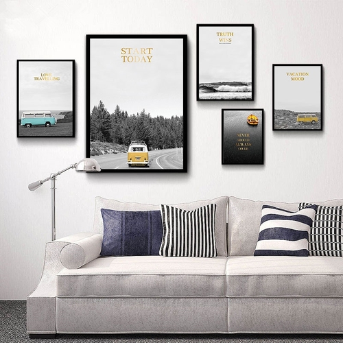 Sea Beach Canvas Painting Poster Printing