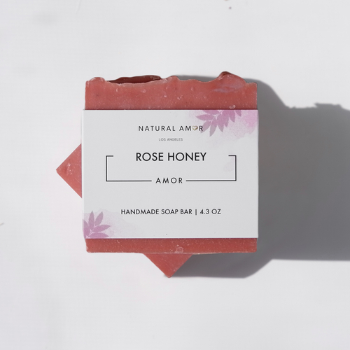 Rose Honey Soap Bar