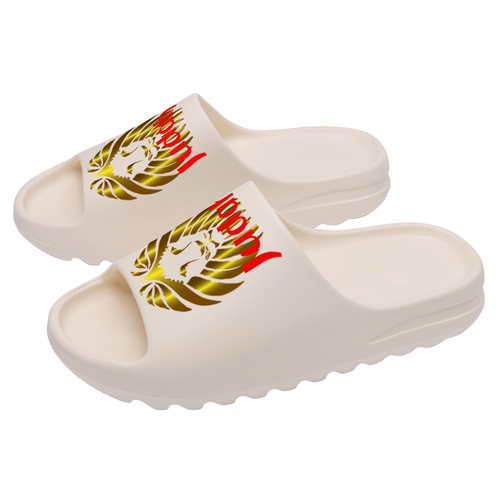 Judah Slide Sandals {White}