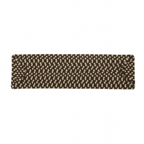 Colonial Mills MG89A008X028RX Montego - Bright Brown Stair Tread - sin