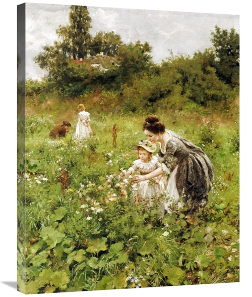 30 in. Summers Delight Sommerlust Art Print - Hermann Seeger