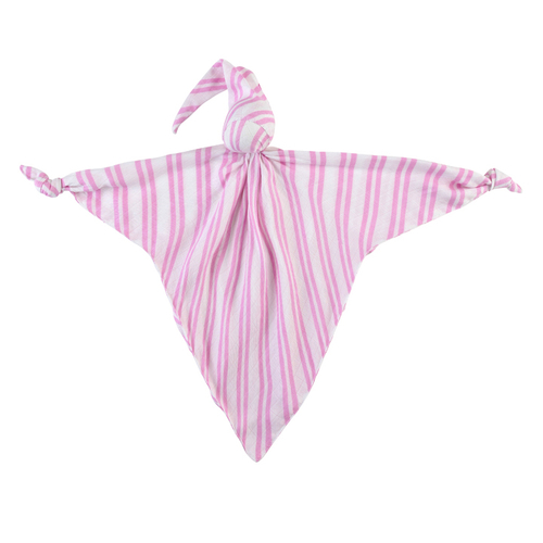 Cuski 310087 Mussi Baby Comforter, Pink stripes