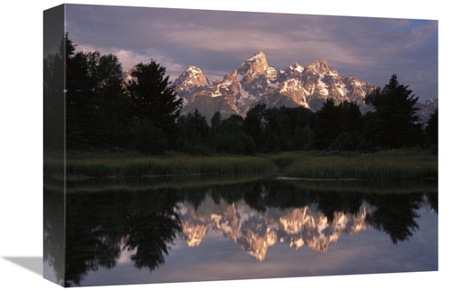 Global Gallery GCS-397196-1216-142 12 x 16 in. Grand Teton Range & Clo