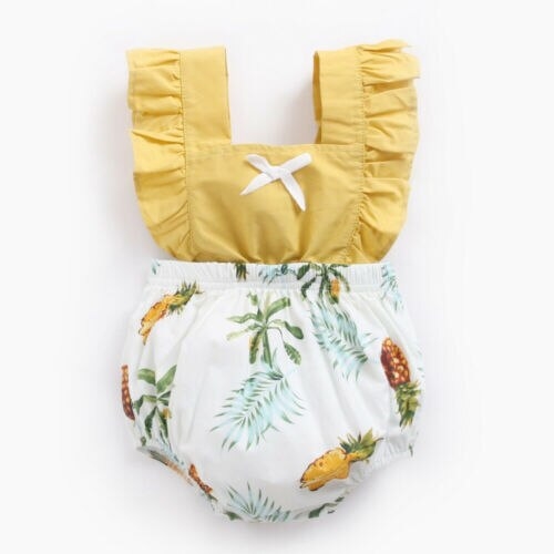 Baby ClothesSummer Newborn Baby Girl Floral