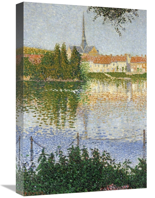 Global Gallery GCS-267293-22-142 22 in. Lucas Island Near Les Andelys 