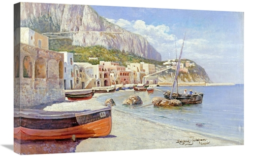 Global Gallery GCS-266633-30-142 30 in. Marina Grande, Capri Art P